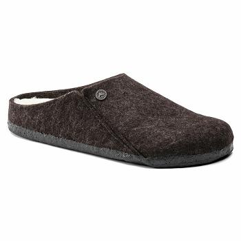 Clogsy Birkenstock Zermatt Wool/Shearling Panske Béžové | SK 375WNB